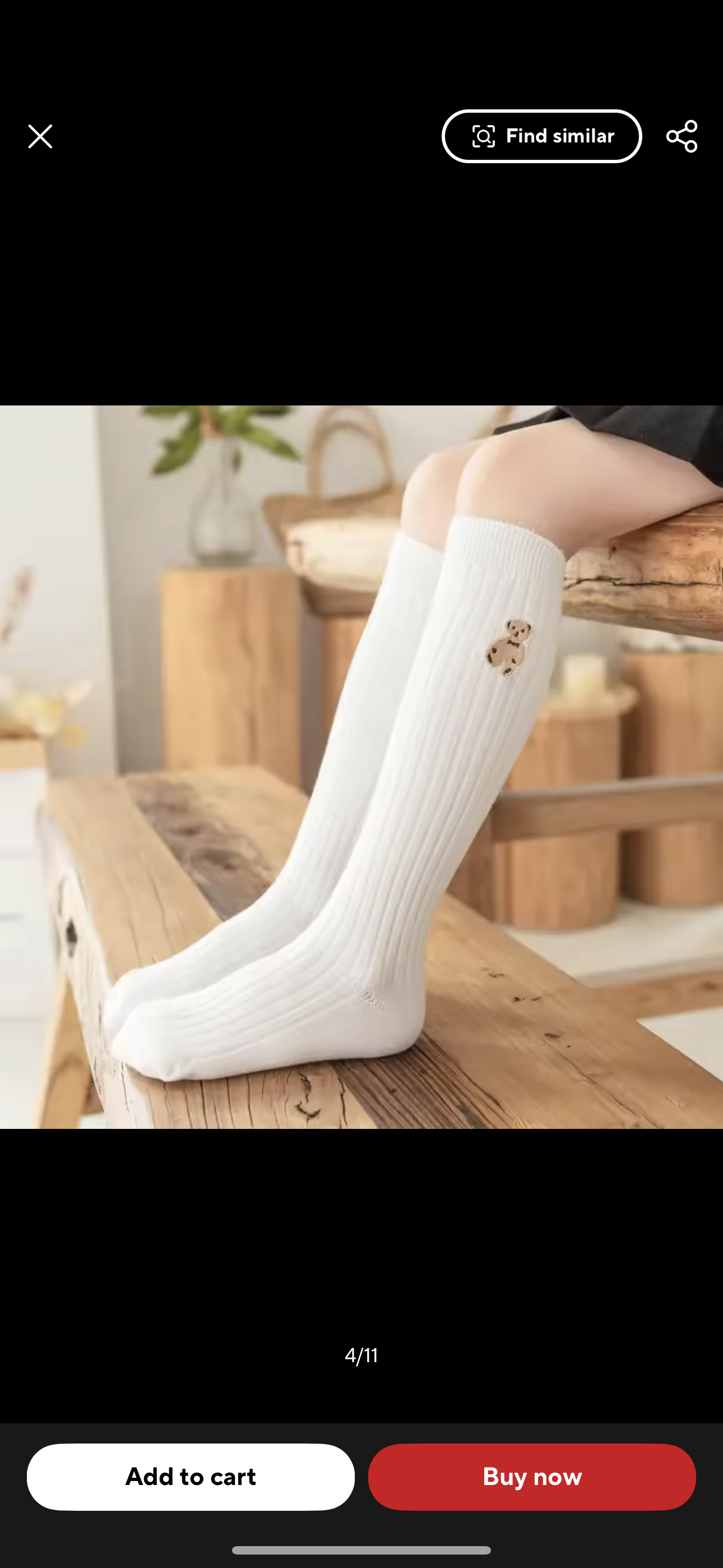 Cute Kids Sock Lovely Fashion Cartoon Bear Knee High Sock for Toddler Girl Spring Autumn Thin Cotton Children Calf Sock