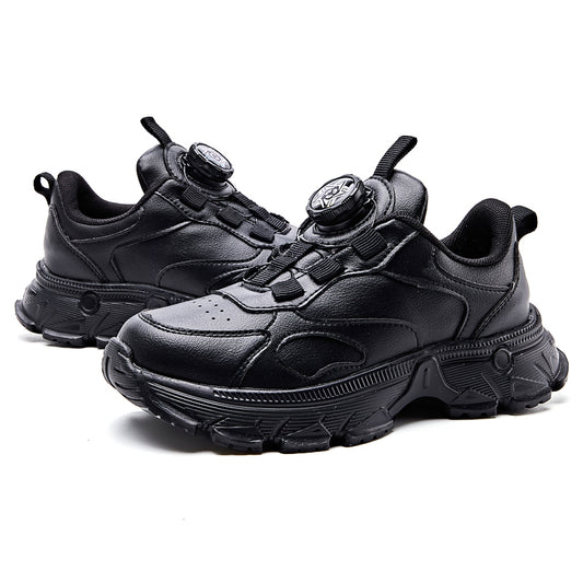 Children's Sports Shoes Spring and Summer Boys Casual Shoes Girls Medium Top Board Shoes Soft Sole Wear Resistant Kids Sneakers 6069