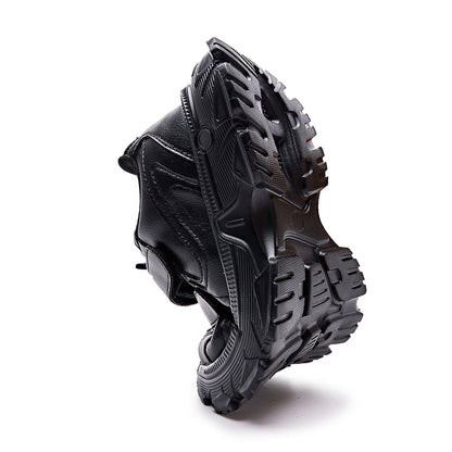 Children's Sports Shoes Spring and Summer Boys Casual Shoes Girls Medium Top Board Shoes Soft Sole Wear Resistant Kids Sneakers 6068