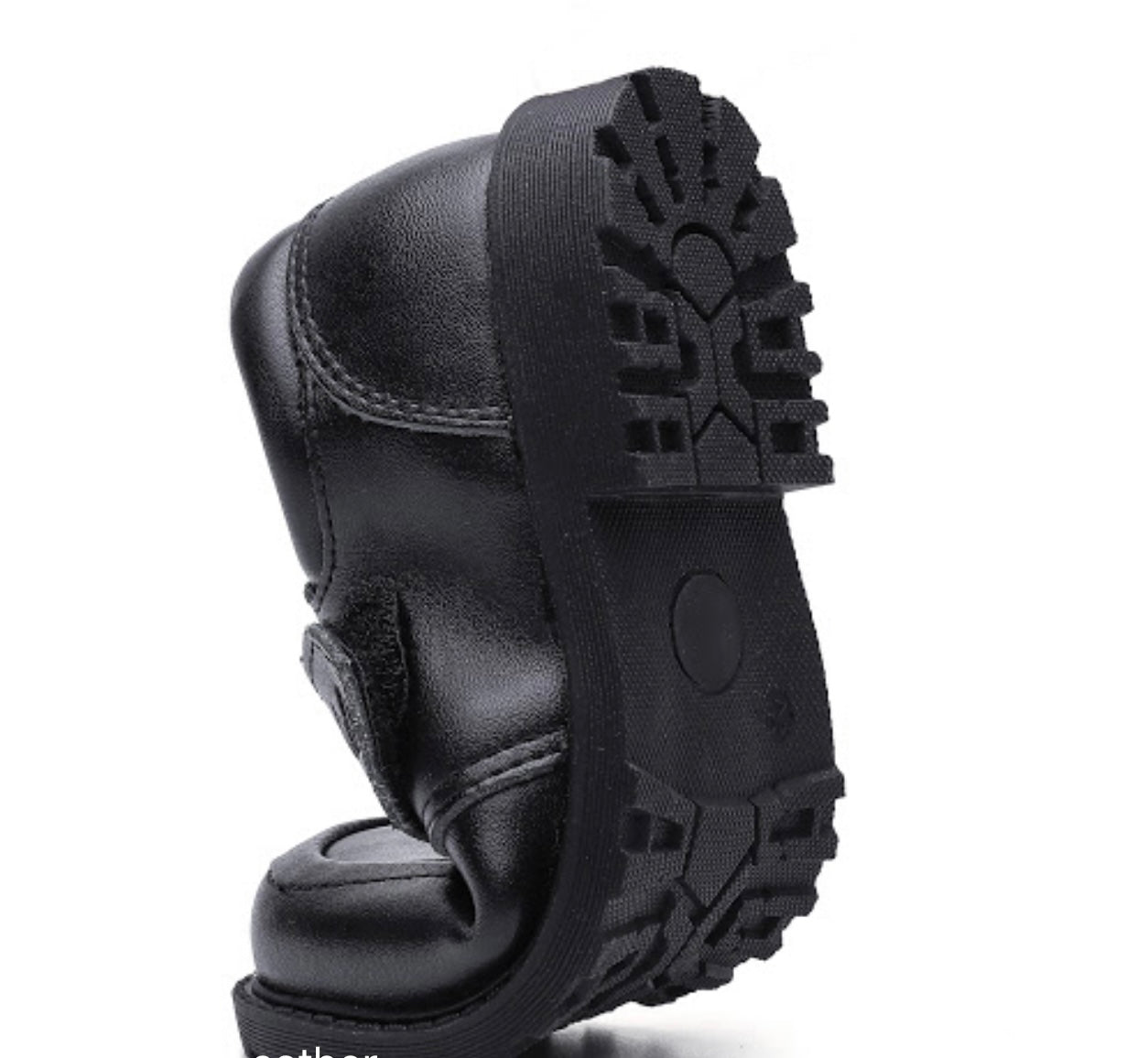 Kids Boys Solid Color Soft Bottom Leather Shoes Children Students Boys Performance Shoes Children Party Dance Footwear 909