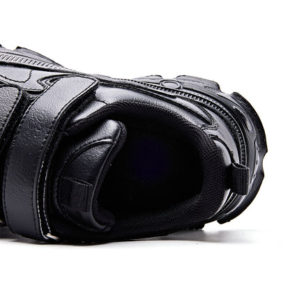 Children's Sports Shoes Spring and Summer Boys Casual Shoes Girls Medium Top Board Shoes Soft Sole Wear Resistant Kids Sneakers 6068