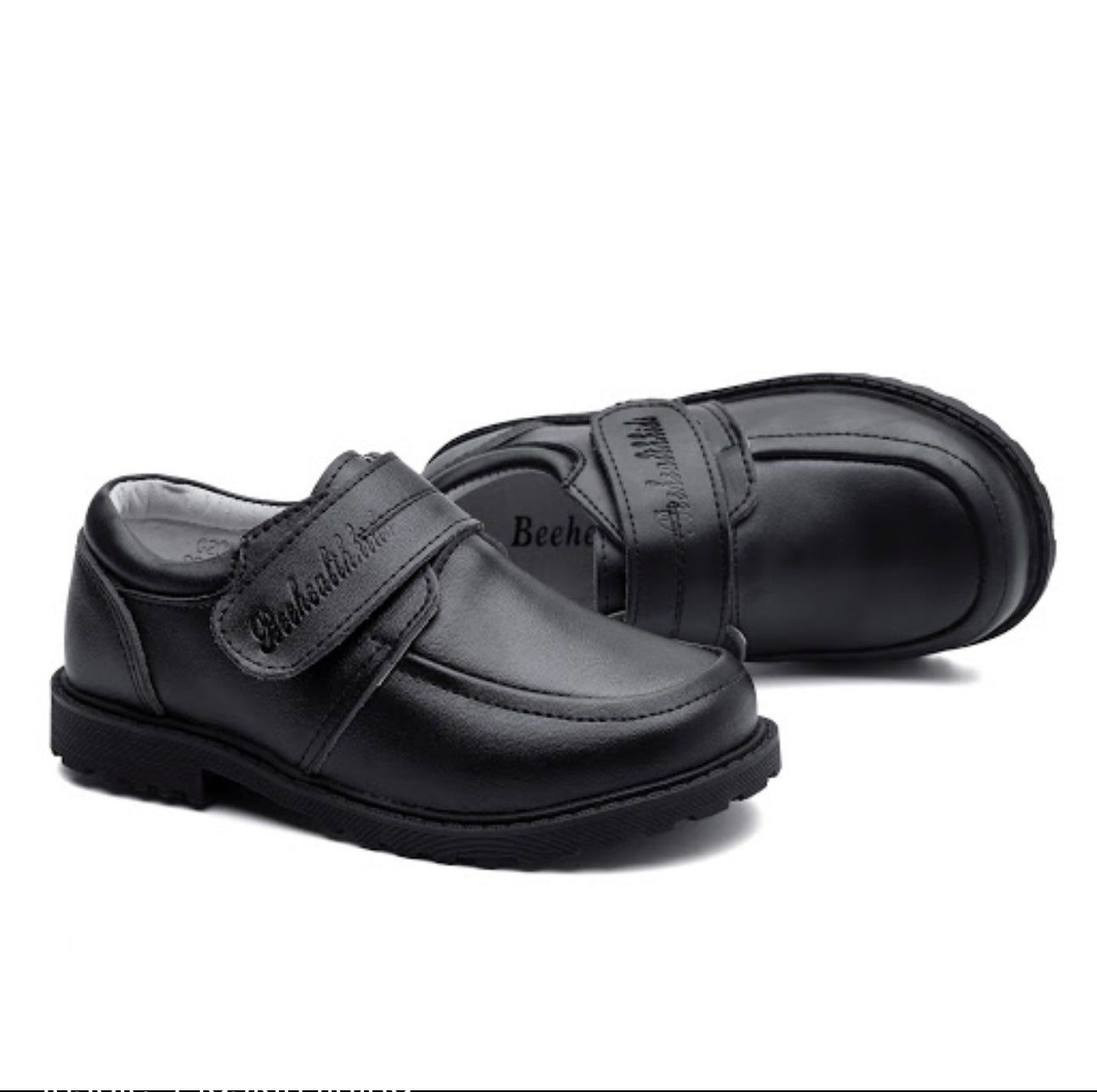 Kids Boys Solid Color Soft Bottom Leather Shoes Children Students Boys Performance Shoes Children Party Dance Footwear 909